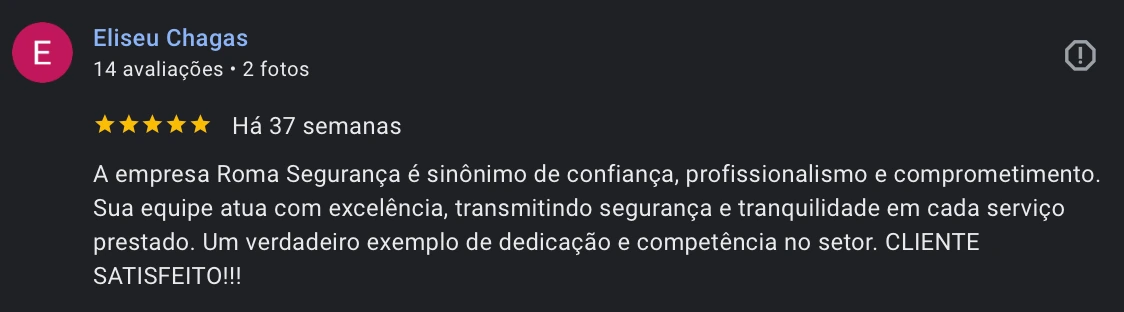 Avaliação Google 1