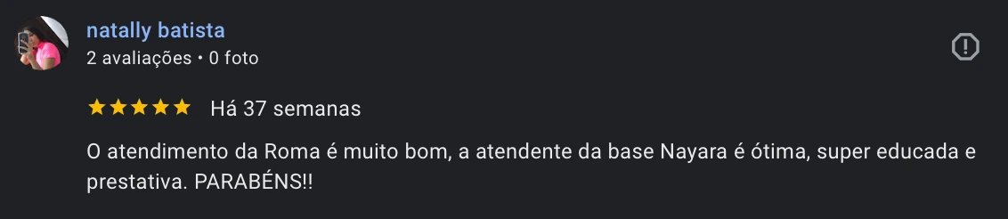 Avaliação Google 7